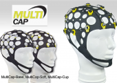 MultiCaps - Flexible EEG caps with 21 Ag/AgCl or tin electrodes for all systems