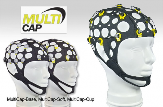 MultiCaps - Bonnets EEG flexible 21 électrodes Ag/AgCl ou étain tous appareils